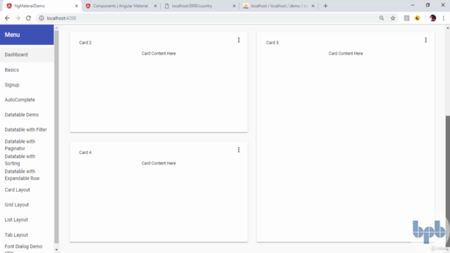 Ultimate Guide to Angular Material – Screenshot 2