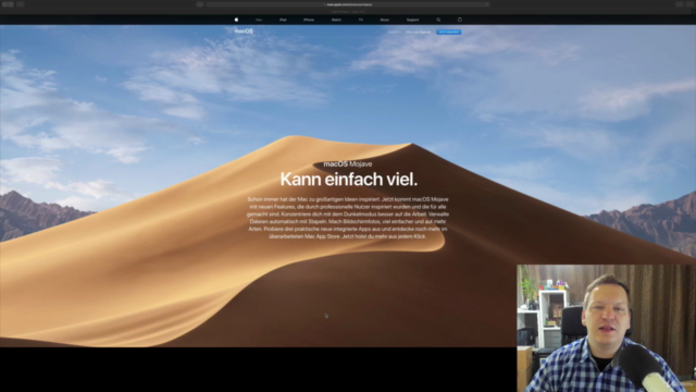 macOS Mojave - Das Einsteiger- & Fortgeschrittenen-Training – Screenshot 2