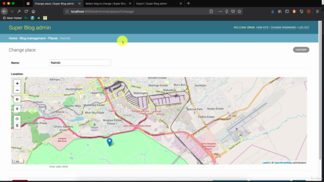 Mastering the Django admin dashboard – Screenshot 4