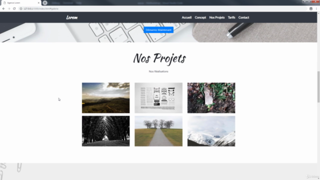 Créer un beau site responsive de A à Z avec Bootstrap ! – Screenshot 2