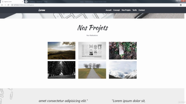 Créer un beau site responsive de A à Z avec Bootstrap ! – Screenshot 3