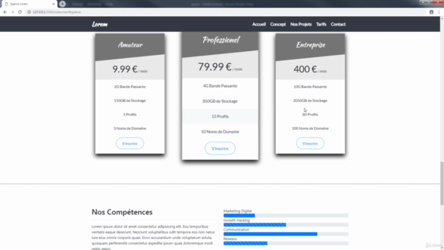 Créer un beau site responsive de A à Z avec Bootstrap ! – Screenshot 4