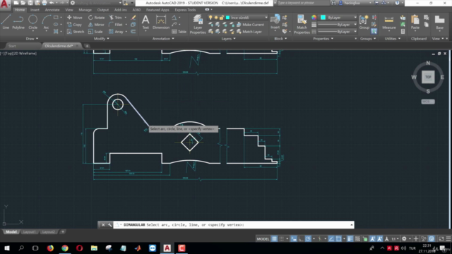 BAŞLANGIÇ SEVİYESİNDEN PROFESYONEL DÜZEYE AUTOCAD EĞİTİMİ – Screenshot 2