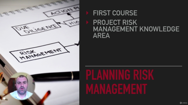 Planning Risk Management (PMBOK6 Aligned) – Screenshot 1