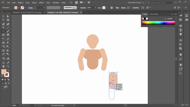 Learn Illustrator CC: Create a Vector Knight - Screenshot_02