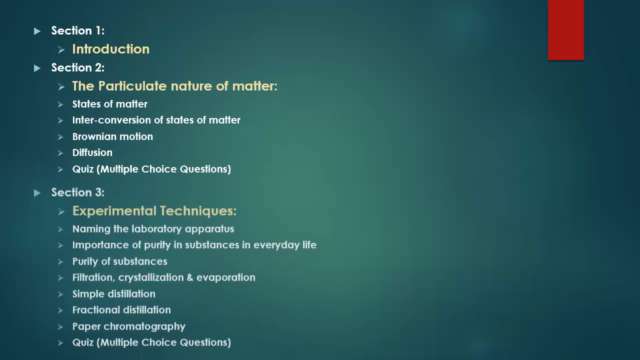 Chemistry course with basic concepts/keywords of chemistry – Screenshot 2