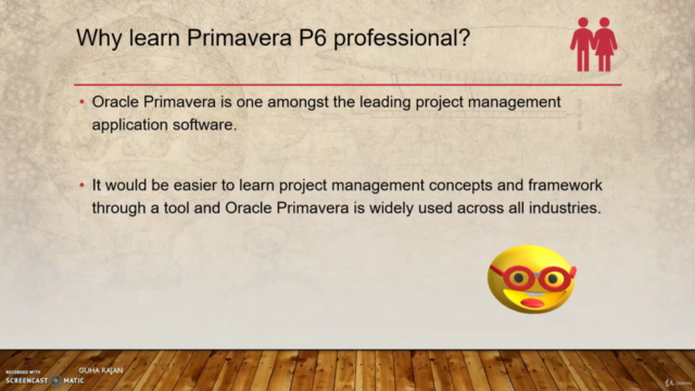 Oracle Primavera P6 professional for Project Management - Screenshot_01