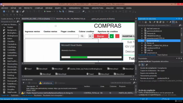 Sistema de ventas Moderno con Visual Basic net y SQLserver – Screenshot 2