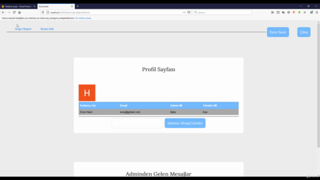 Herkese Web İçin Firebase Eğitimi – Screenshot 4