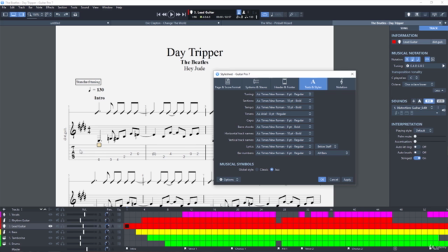 Introduction To Guitar Pro 7 Music Notation Software - Screenshot_03
