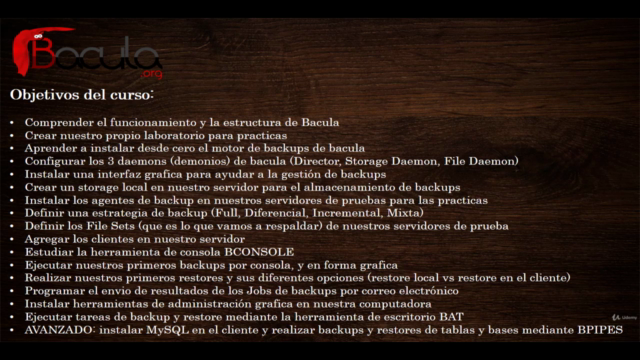 Bacula: La solución empresarial de copias de seguridad – Screenshot 3