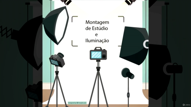 ESTÚDIO FOTOGRÁFICO NA PRÁTICA- MONTAGEM E ILUMINAÇÃO – Screenshot 1