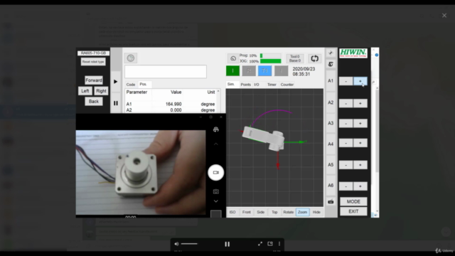 Robótica Industrial Hiwin – Screenshot 2