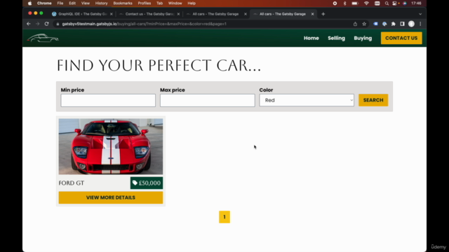 Gatsby JS v5 & Headless WordPress (Gatsby & WordPress 2023) – Screenshot 3
