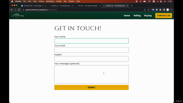 Gatsby JS v5 & Headless WordPress (Gatsby & WordPress 2023) – Screenshot 4