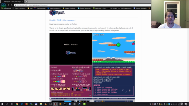 Pyxel - a retro game engine for Python – Screenshot 1