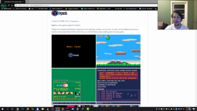 Pyxel - a retro game engine for Python – Screenshot 2