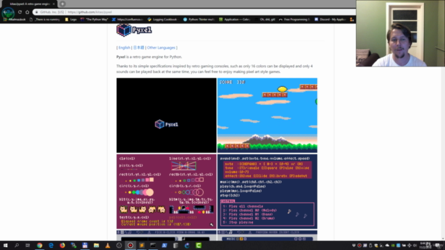 Pyxel - a retro game engine for Python – Screenshot 3