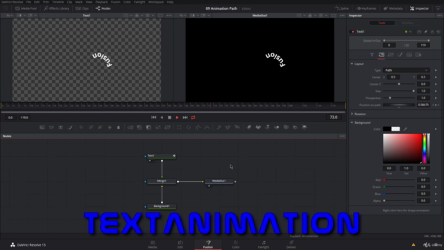 DaVinci Resolve - (4) Fusion (Einsteigerkurs) – Screenshot 2