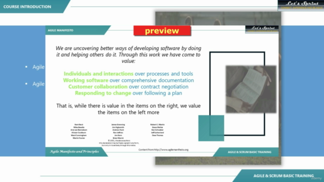 Agile & Scrum Basic Training: Quick Starter on Agile & Scrum – Screenshot 3