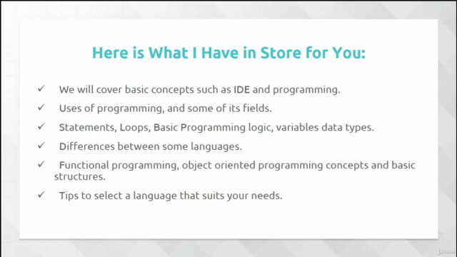 Learn The Programming Basics With No Coding! – Screenshot 3