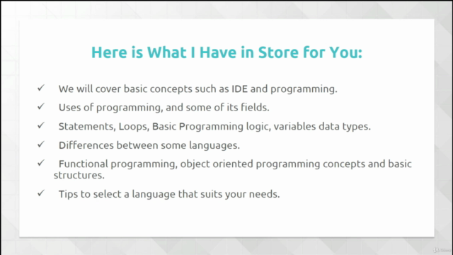 Learn The Programming Basics With No Coding! – Screenshot 4