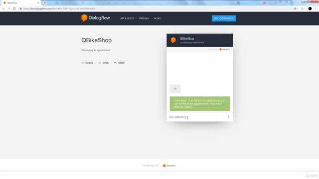 Microsoft BOT Framework & DialogFlow: Creating ChatBot - Screenshot_02