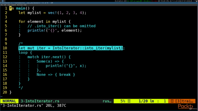 Building Reusable Code with Rust – Screenshot 2