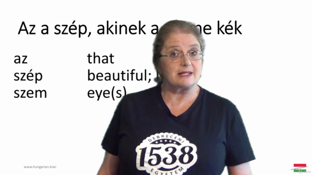 Exploring Hungarian from Folksongs for English Speakers: 102 – Screenshot 4