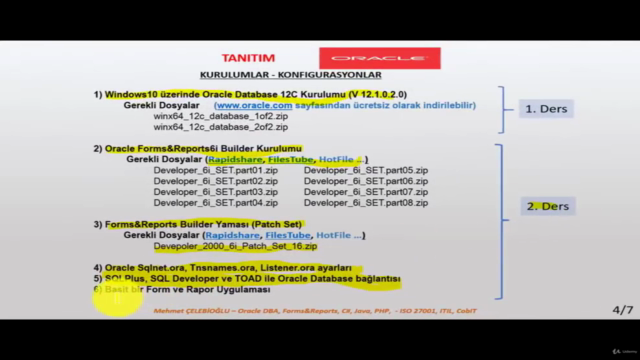 Oracle Database, SQL, PL/SQL, Forms&Reports Builder 6i – Screenshot 2