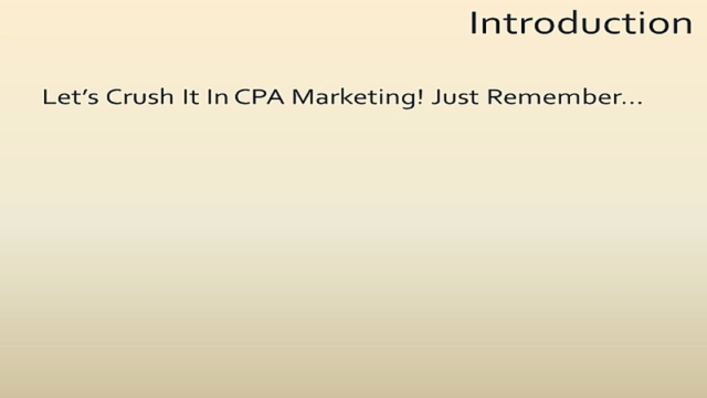 CPA Marketing For Beginners - Screenshot_01
