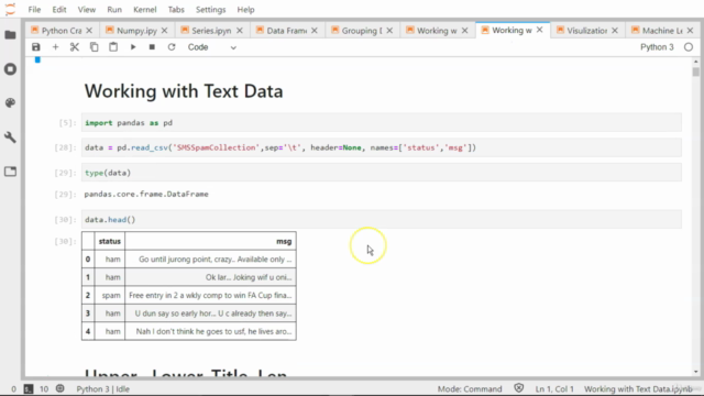 Complete Data Analysis with Pandas : Hands-on Pandas Python – Screenshot 3