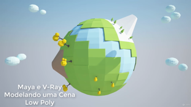 15 Cursos em 1 Formação Autodesk Maya – Screenshot 2