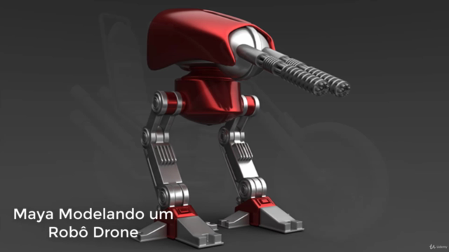 15 Cursos em 1 Formação Autodesk Maya – Screenshot 3