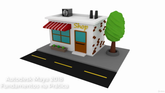 15 Cursos em 1 Formação Autodesk Maya – Screenshot 4