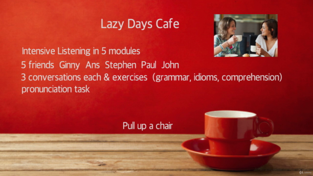 Intensive Listening Course: Cafe conversations - Screenshot_04