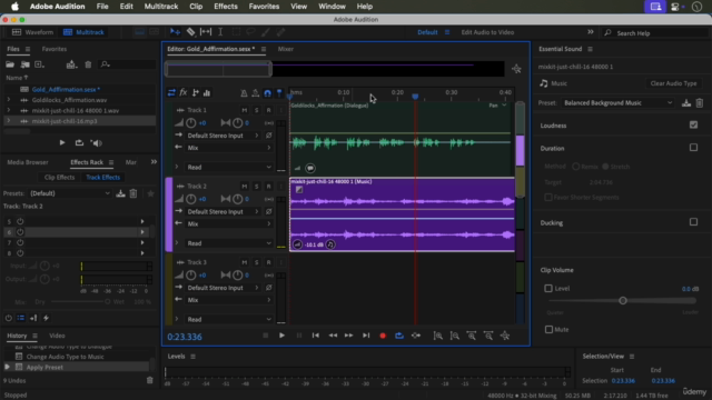 Adobe Audition in 1 Day: 10 Quick Ways to Improve Your Audio – Screenshot 4