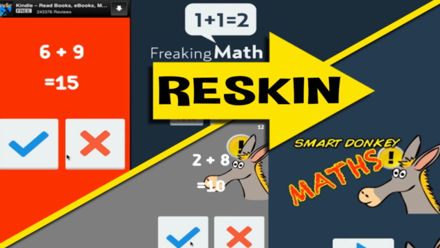 Build a Math Quiz iOS Game, no coding, source code included – Screenshot 1