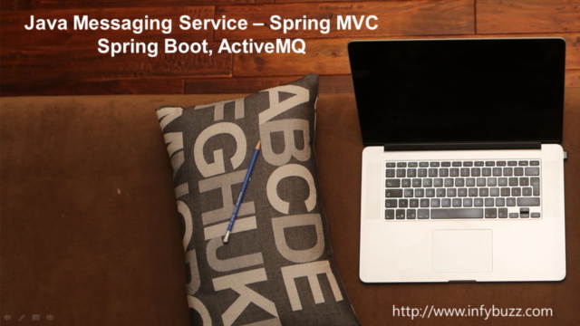Java Messaging Service - Spring MVC, Spring Boot, ActiveMQ – Screenshot 1