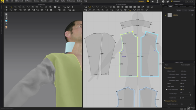Creating a Jacket using Marvelous Designer and Zbrush – Screenshot 4
