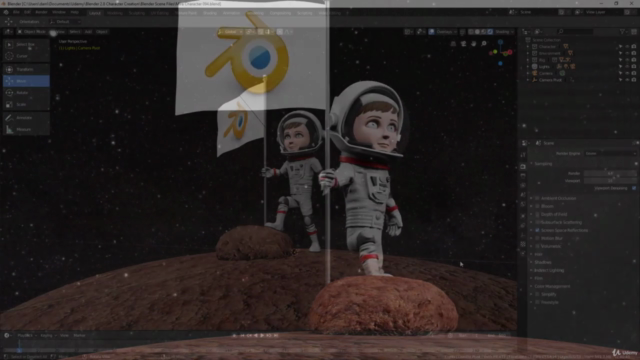 Blender 2.8 Character Creation – Screenshot 1