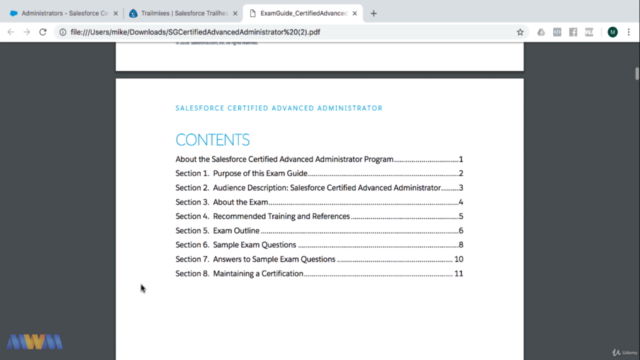Salesforce Certified Advanced Administrator - Part 1 - Screenshot_03