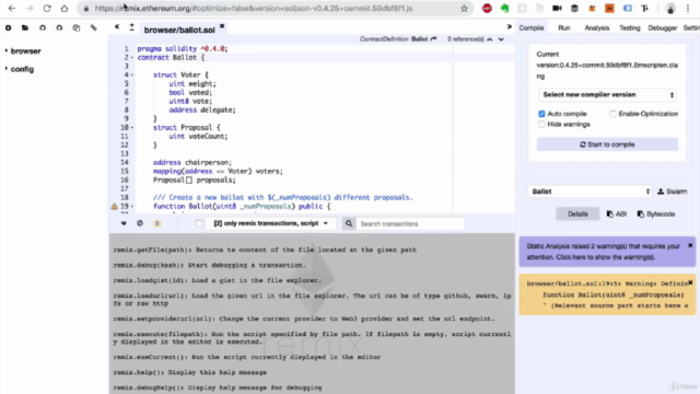 Solidity Fundamentals: Learn Ethereum Blockchain Development – Screenshot 1
