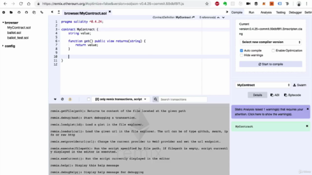 Solidity Fundamentals: Learn Ethereum Blockchain Development – Screenshot 3