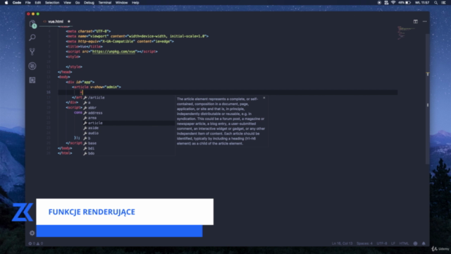 Vue.js - Zaawansowane zagadnienia i najlepsze praktyki – Screenshot 2
