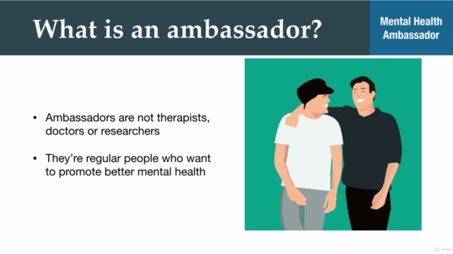Mental Health Ambassador Certificate – Screenshot 1