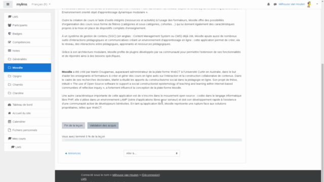 Comment installer un LMS Open Source - Part 1 – Screenshot 3