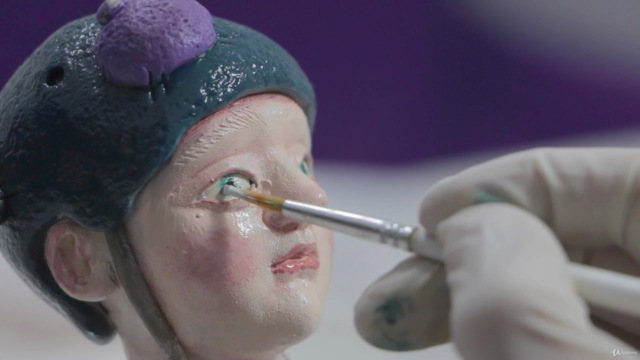 Curso de Escultura en Plastilina Epoxica + Pintura de Piezas – Screenshot 4