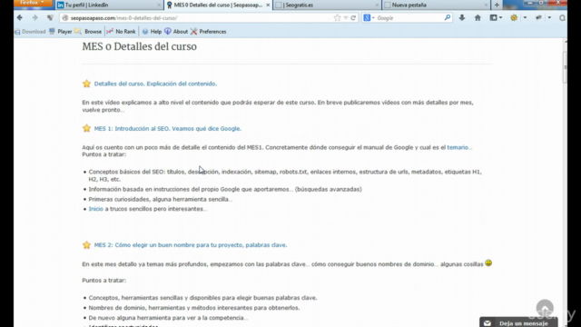 Seo paso a paso. Aprende a posicionar tu web en Google. – Screenshot 3