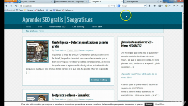 Seo paso a paso. Aprende a posicionar tu web en Google. – Screenshot 4